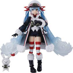 Good Smile Character Vocal Series 01: Hatsune Miku Figma Actionfigur Snow Miku: Grand Voyage Ver. 13 cm