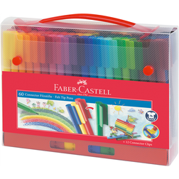 Faber-Castell Connector Felt Tip Pen Set 60-pack