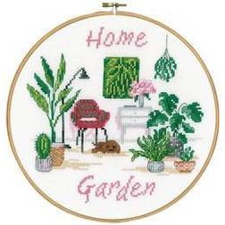 Stickpackung Bild Garten