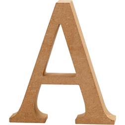 Creativ Company Bokstav, A, H: 13 cm, tjocklek 2 cm, 1 st