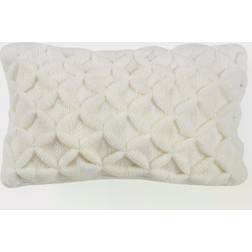 Safavieh 3D Diamond Complete Decoration Pillows Beige (50.8x30.48cm)