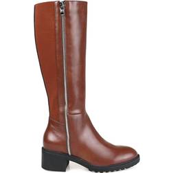 Journee Collection Morgaan Medium Calf - Brown