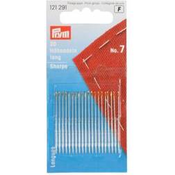 Prym Synålar Stål Silver 0,70x38mm Str. 7 20 styck