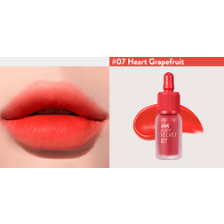 Peripera Ink Airy Velvet No. 007 Heart Grapefruit 4g Long-lasting liquid lipstick