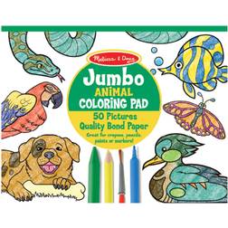 Melissa & Doug Jumbo Coloring Pad Animals