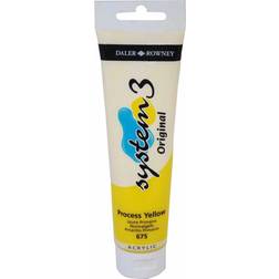 Daler Rowney Original System 3 Acrylic 150ml Tube Process Yellow