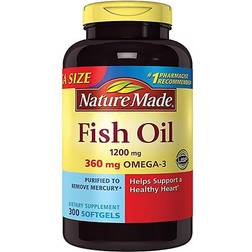 Nature Made 120 Count Fish Oil Softgels 120 pcs