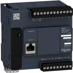 Schneider Electric Tm221 plc, di9,ai2,do7 relæ, 230 v