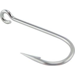 Gamakatsu 6pk Siwash Open-Eye Hook, Nickel