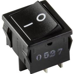 InterBär Vippekontakt 3628-201.22 250 V 10 A 1 x Off/On Klikkende 1 stk