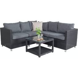 Venture Design Vamos Loungesæt, 1 borde inkl. 5 sofaer