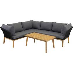 Venture Design Chania Loungesæt, 1 borde inkl. 2 sofaer