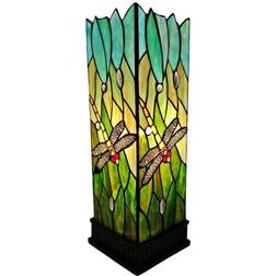Amora Lighting Dragonfly Table Lamp 18"