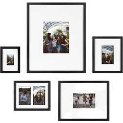 Kate and Laurel Gallery Wall Matted Picture Set 5pcs Photo Frame 21x17" 5