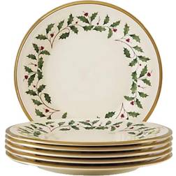 Lenox Holiday Salad Dish 6pcs