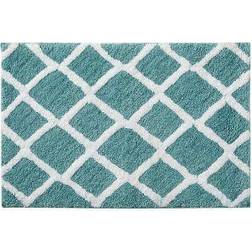 Madison Park Arlo Reversible Bath Rug Blue 21x34"