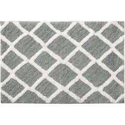 Madison Park Arlo Reversible Bath Rug Gray 21x34"