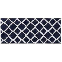 Madison Park Arlo Reversible Bath Rug Blue 24x60"