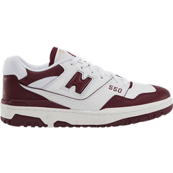 New Balance 550 W - White/Burgundy