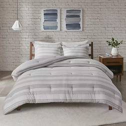 Urban Habitat Cole Jersey Duvet Cover Gray (233.68x223.52)