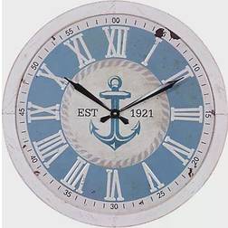 Litton Lane Coastal Wall Clock 23.5"