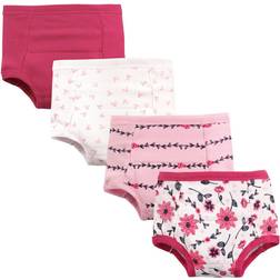 Hudson Baby Water Resistant Training Pants 4-pack - Flowers (10357110)