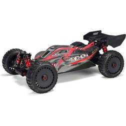 Arrma Body Painted with Decals Typhon 6S Black Red