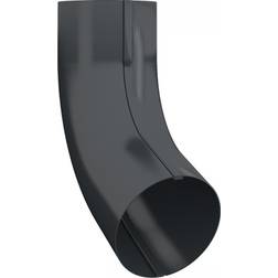 Lindab Rainline BK 70° Conical Pipe Bend 75mm Anthracite Grey