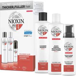 Nioxin 3-Part System 4 Trial Kit för färgat hår med avancerad gallring