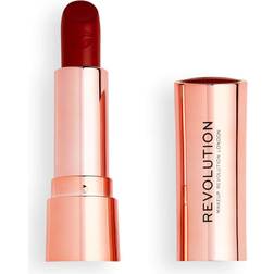 Revolution Beauty Satin Kiss Lipstick - Ruby Red