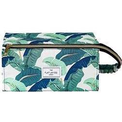 The Flat Lay Co. Xxl Tropical Leaves Open Makeup Box