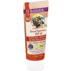 Badger Kids Mineral Sunscreen Cream SPF40 2.9fl oz