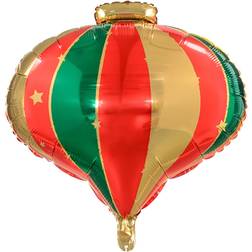 PartyDeco Folieballon Juledråbe