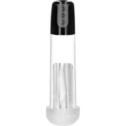 Shots Toys Automatic Cyber Pump with Masturbation Sleeve Transparent