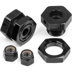 HPI Racing Aluminum Wheel Hex Hub Set 17mm (Black/4Pcs)