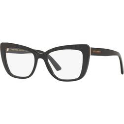 Dolce & Gabbana DG3308 501 Naisten Musta