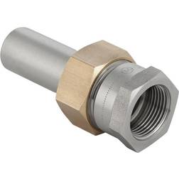Geberit 22 mm x 3/4" Forskruning RF muffe/nippel Mapress
