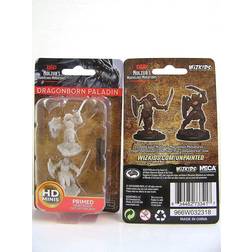 WizKids Nolzurs Marvelous Unpainted Minis: Dragonborn Female Paladin