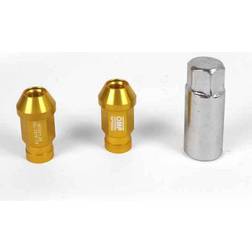 OMP Set Møtrikker 7075 Guld 40 mm 20 uds M12 x 1,25