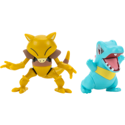 Pokémon Battle Figur Pakke Totodile & Abra Totodile & Abra