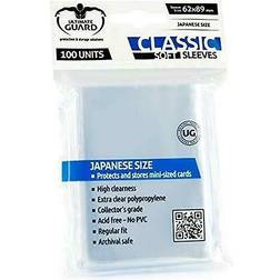 Ultimate Guard Fundas blandas clásicas UG transparentes, 100 unidades (japonés)