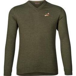 Seeland Woodcock V-neck Pullover - Classic Green