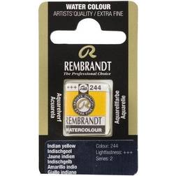 Rembrandt akvarelfarve half pan – Indian Yellow 244