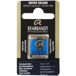 Rembrandt akvarelfarve half pan – Cerulean Blue 534