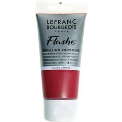 Lefranc & Bourgeois "FLASHE ACRYLIC 80ML TUBE CARMINE RED"