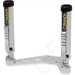 Cannon Downrigger Mount Rod Holder Silver