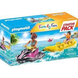 Playmobil Starter Pack Jet Ski with Banana Boat 70906