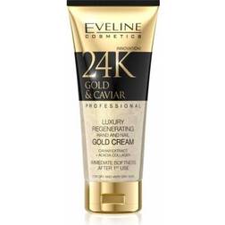 Eveline Cosmetics 24K Gold & Caviar Luxury Regenerating Hand & Nail Cream 100ml