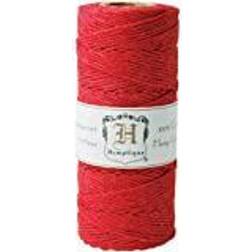 Red Hemp Cord Spool 20lb 205'/Pkg