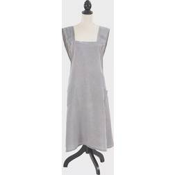 Saro Lifestyle Criss Cross Apron Gray (88.9x71.12)